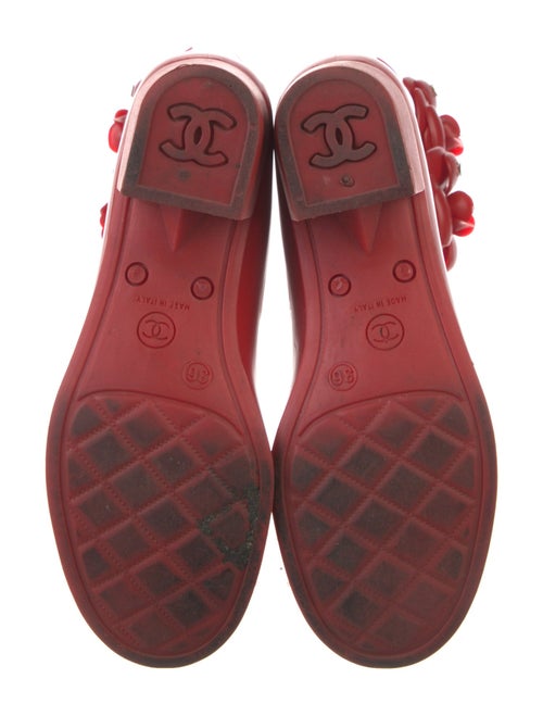 Chanel Interlocking CC Logo Rubber Rain Boots