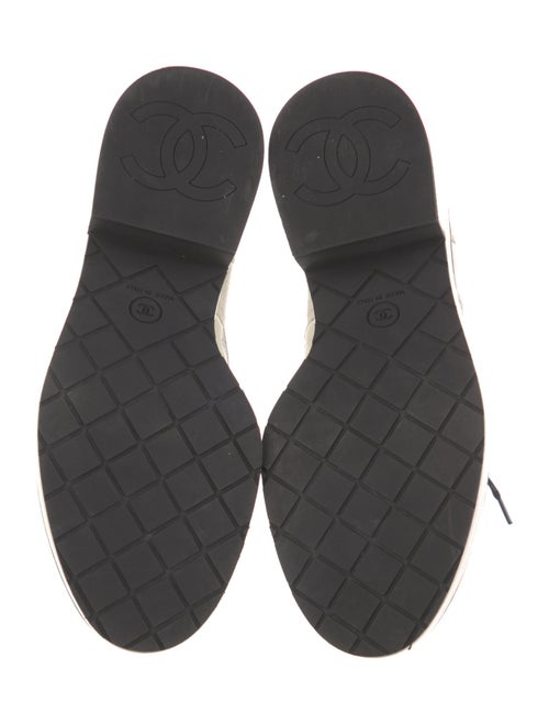 Chanel 2021 Interlocking CC Logo Combat Boots