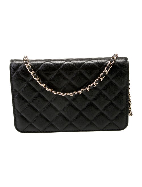 Chanel Quilted CC Wallet On Chain