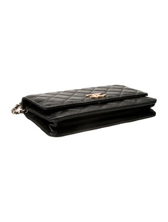 Chanel Quilted CC Wallet On Chain