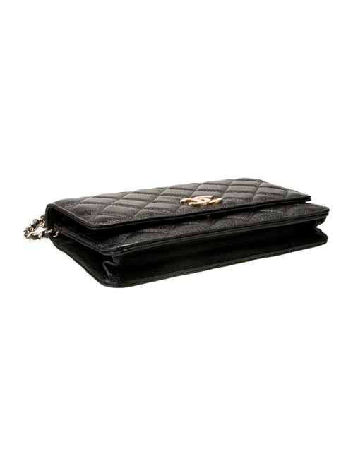 Chanel Quilted CC Wallet On Chain