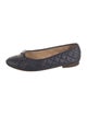 Chanel Interlocking CC Logo Ballet Flats