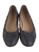 Chanel Interlocking CC Logo Ballet Flats