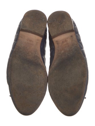Chanel Interlocking CC Logo Ballet Flats