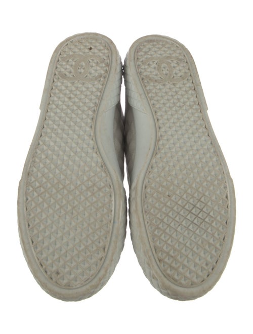 Chanel Interlocking CC Logo Canvas Sneakers