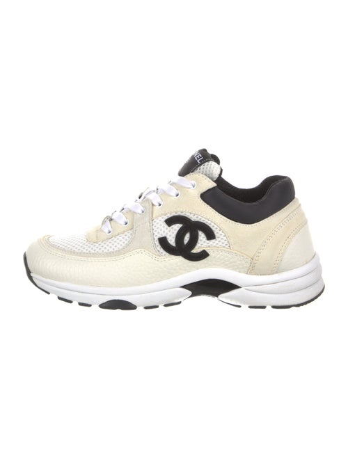 Chanel Interlocking CC Logo Mesh Sneakers