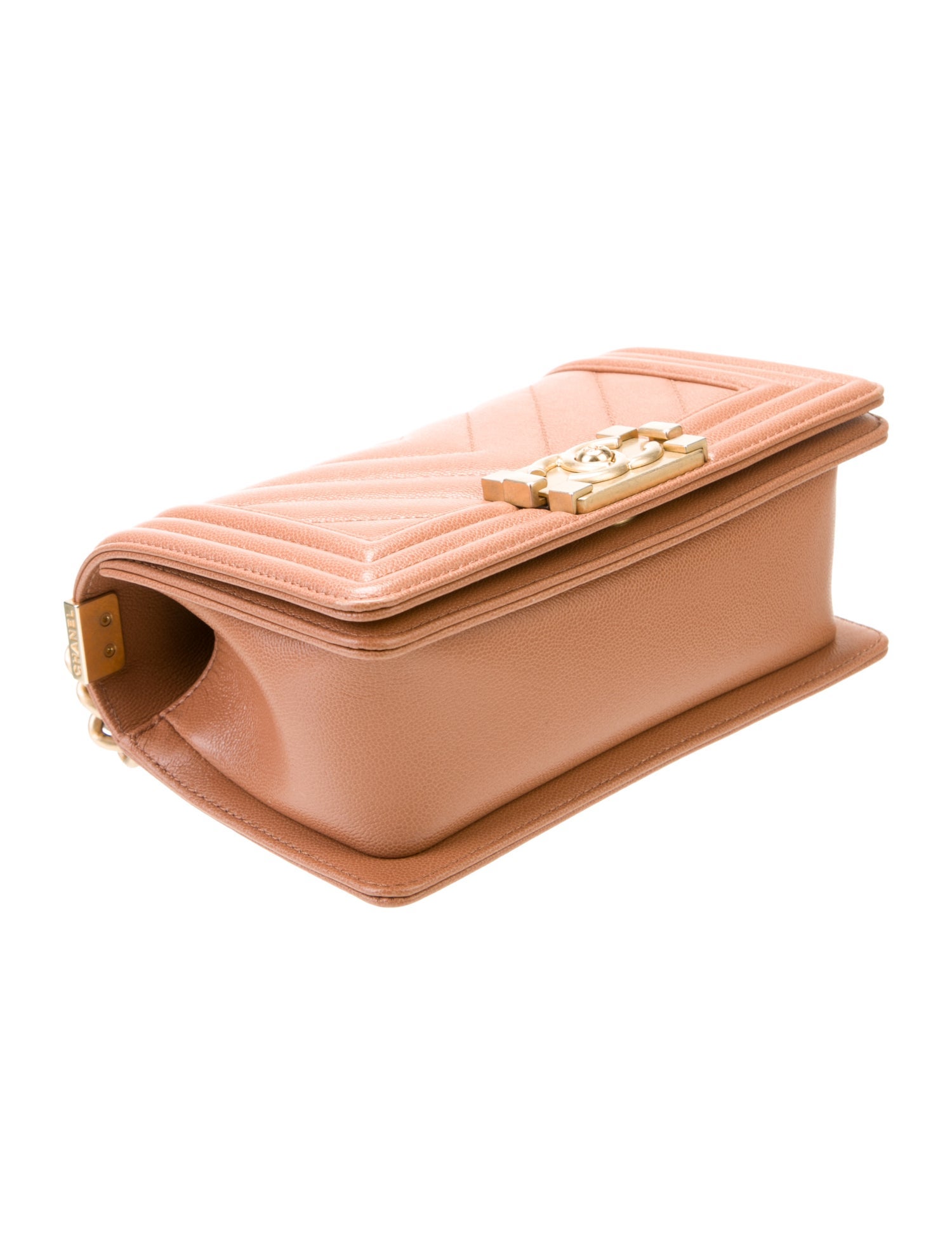 Chanel Small Chevron Boy Bag