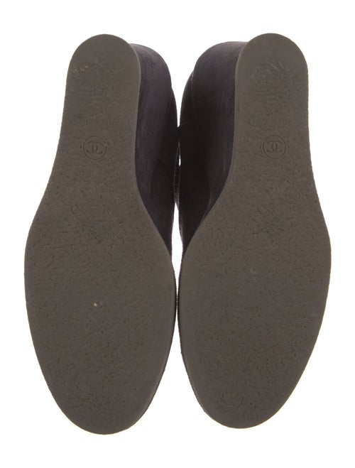 Chanel 2015 Interlocking CC Logo Lace-Up Boots