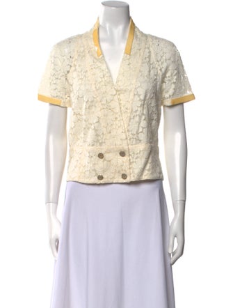 Chanel 2016 Printed Crop Top