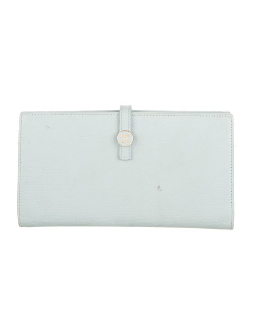 Chanel 2004-2005 Interlocking CC Logo Continental Wallet