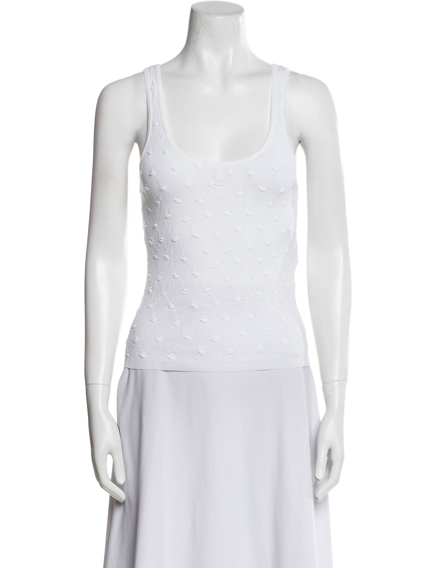 Chanel 2024 Scoop Neck Top w/ Tags