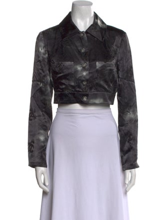 Chanel 2022 Printed Crop Top