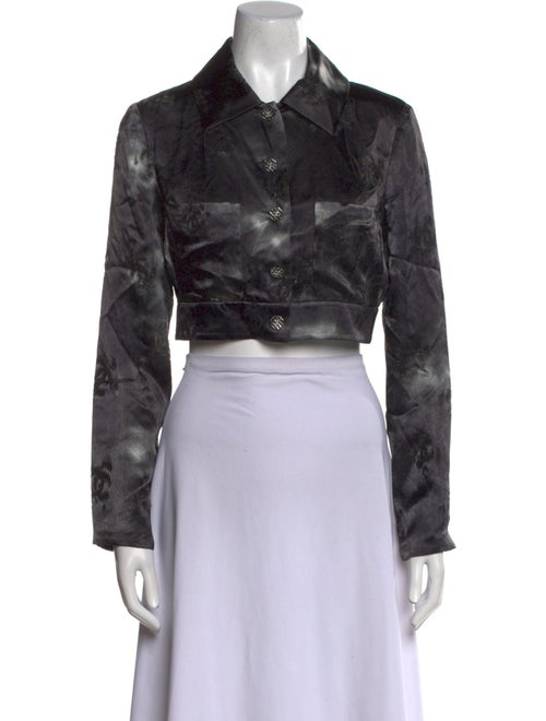 Chanel 2022 Printed Crop Top