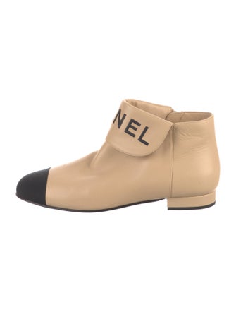 Chanel 2019 Interlocking CC Logo Boots