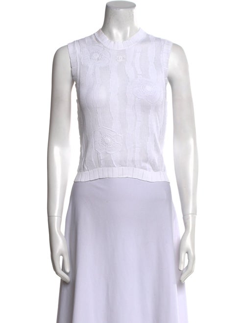 Chanel 2023 Crew Neck Crop Top