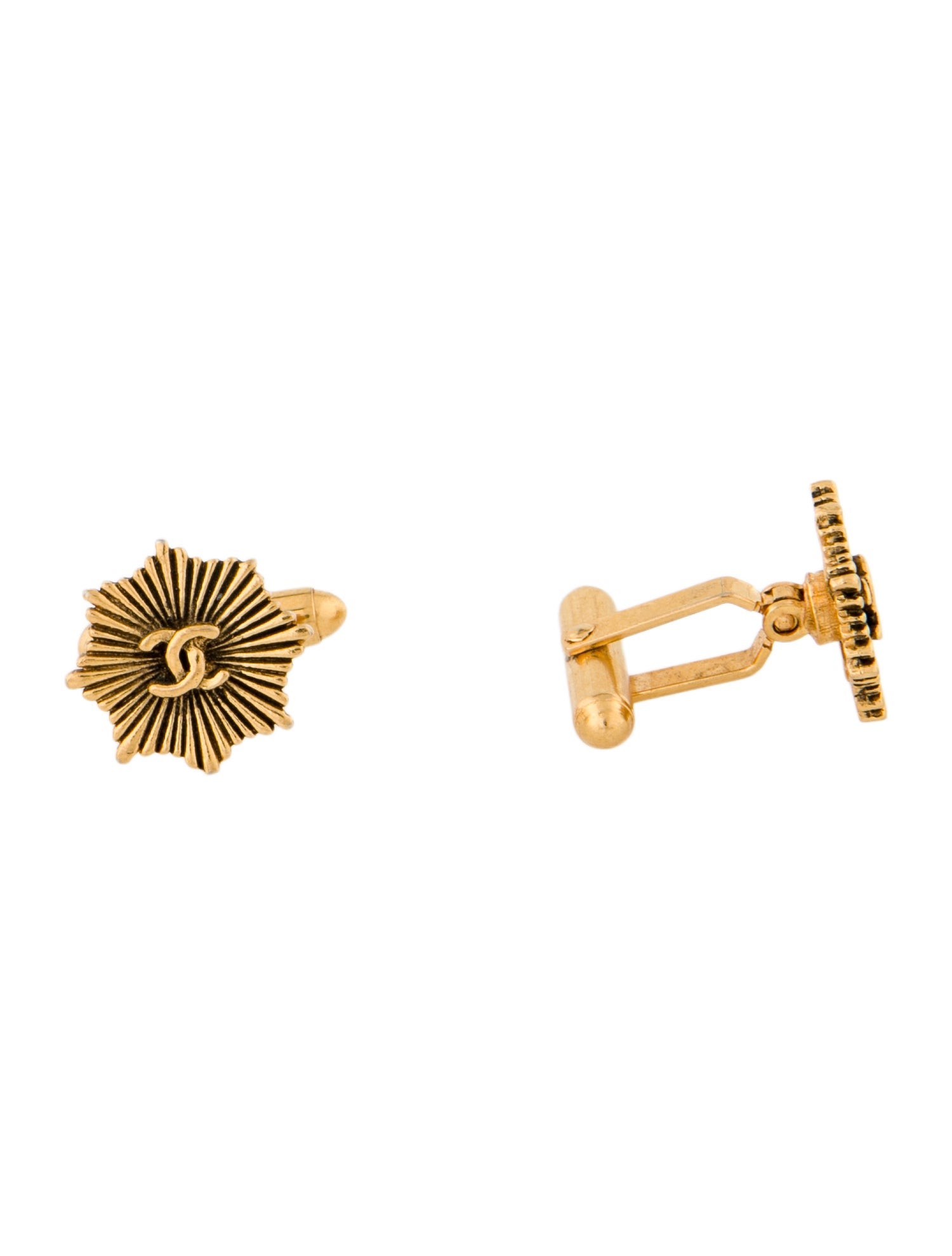 Chanel Vintage CC Cufflinks
