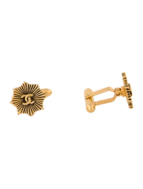 Chanel Vintage CC Cufflinks