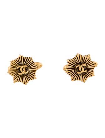 Chanel Vintage CC Cufflinks