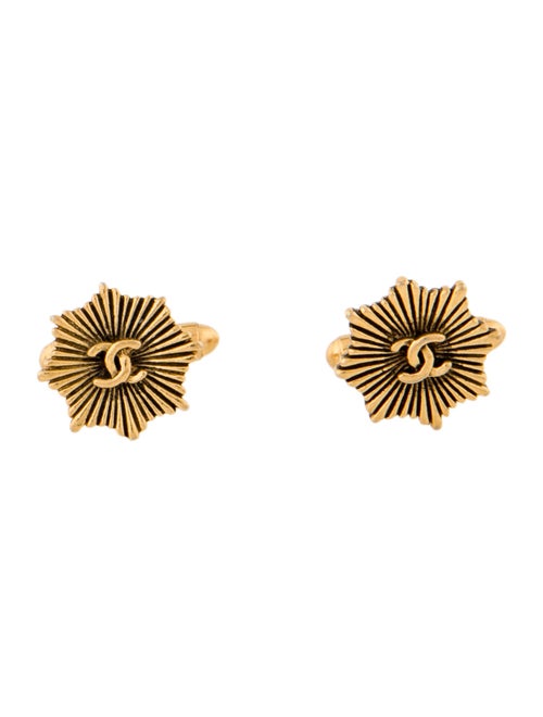 Chanel Vintage CC Cufflinks