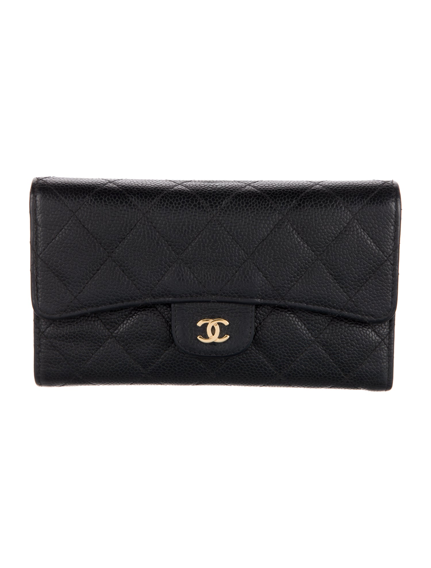 Chanel 2011-2012 Interlocking CC Logo Trifold Wallet
