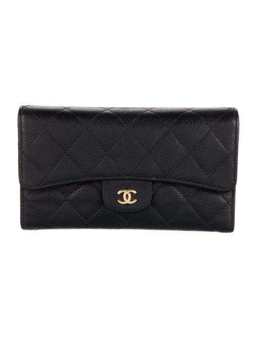 Chanel 2011-2012 Interlocking CC Logo Trifold Wallet