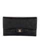 Chanel 2011-2012 Interlocking CC Logo Trifold Wallet
