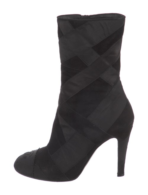 Chanel 2017 Interlocking CC Logo Boots