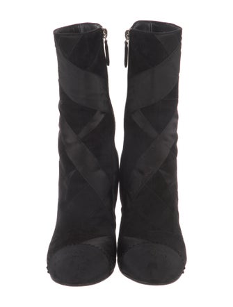 Chanel 2017 Interlocking CC Logo Boots