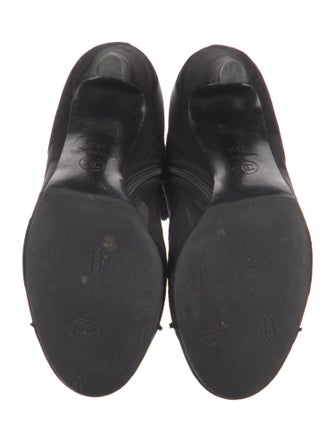 Chanel 2017 Interlocking CC Logo Boots