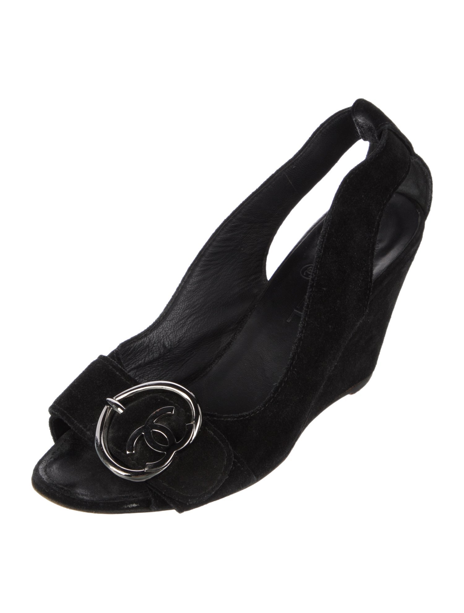 Chanel Vintage 2009 Slingback Sandals