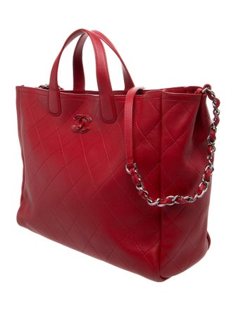 Chanel Large Lady Coco Shopping Tote