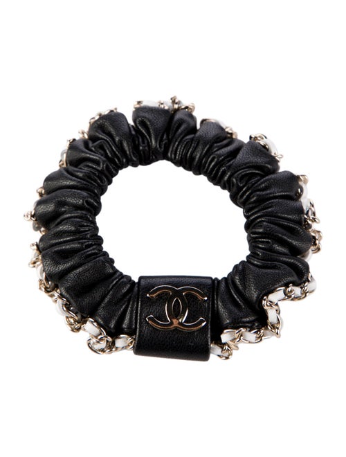 Chanel Interlocking CC Scrunchie