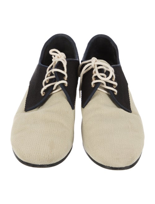 Chanel Interlocking CC Logo Canvas Oxfords