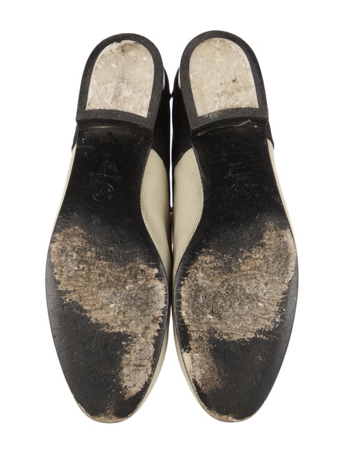 Chanel Interlocking CC Logo Canvas Oxfords