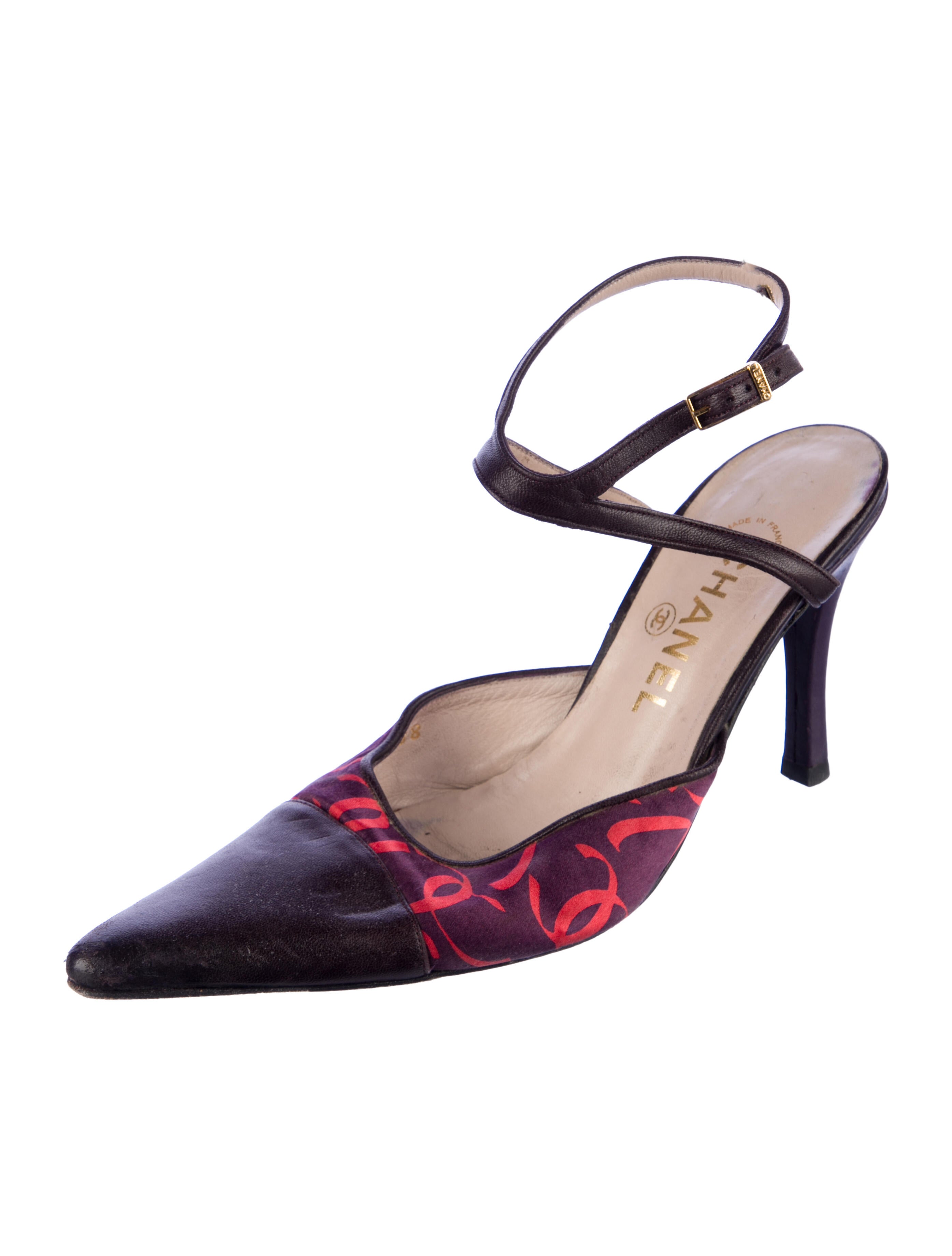 Chanel Vintage inter Slingback Pumps