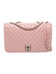 Chanel Studded Chevron Quilted Flap