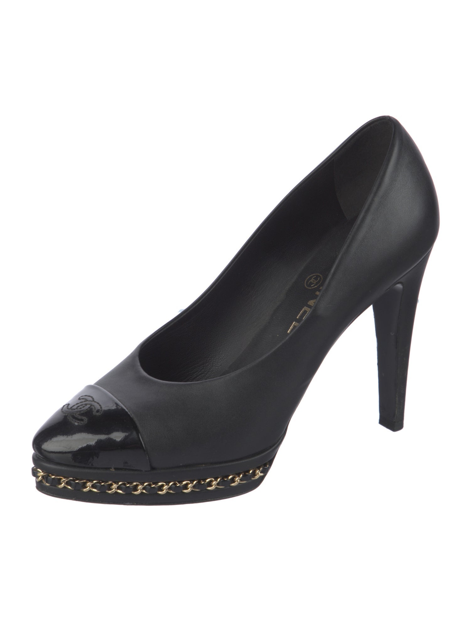 Chanel 2015 Interlocking CC Logo Pumps