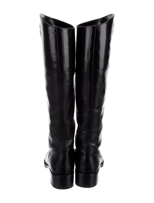 Chanel 2013 Interlocking CC Logo Riding Boots