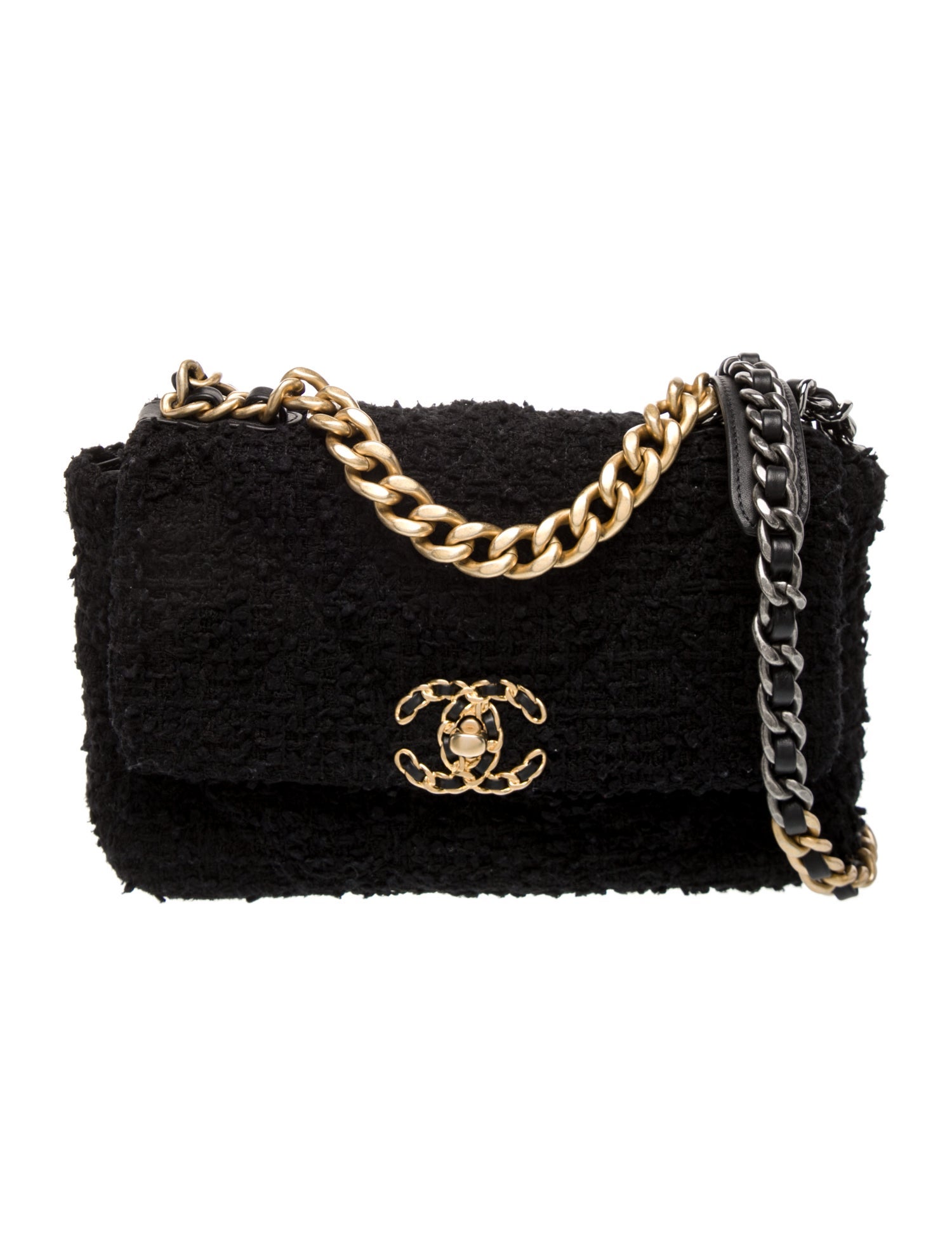 Chanel Medium Tweed 19 Flap Bag