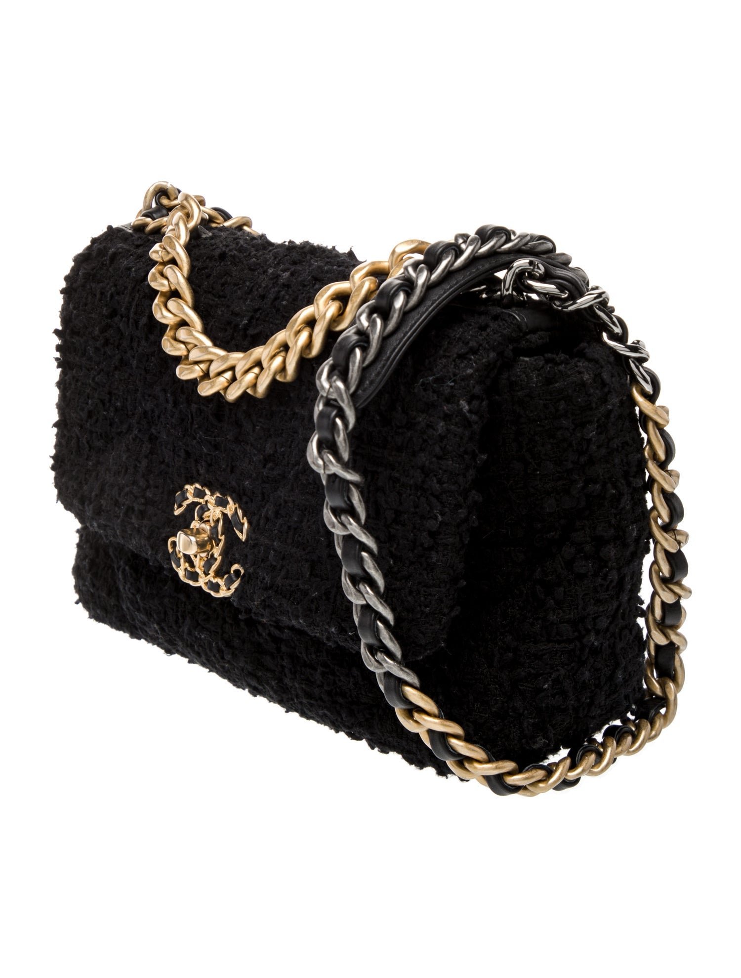 Chanel Medium Tweed 19 Flap Bag