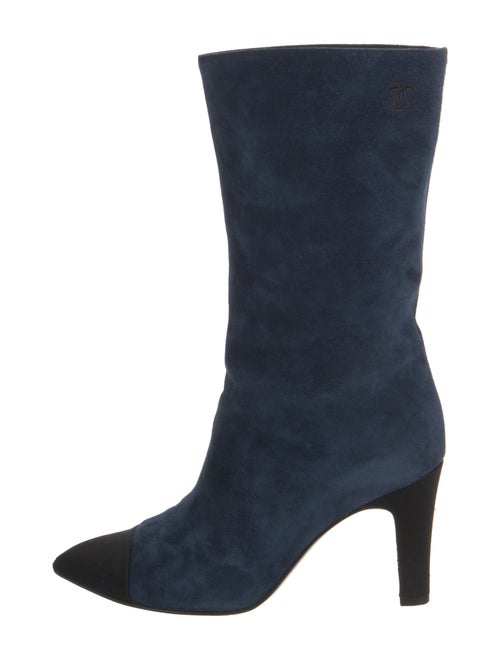 Chanel 2017 Interlocking CC Logo Boots