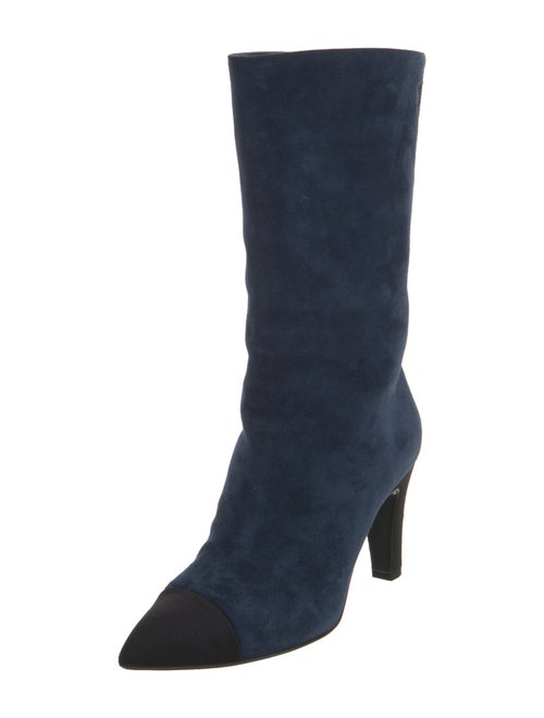 Chanel 2017 Interlocking CC Logo Boots