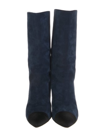 Chanel 2017 Interlocking CC Logo Boots