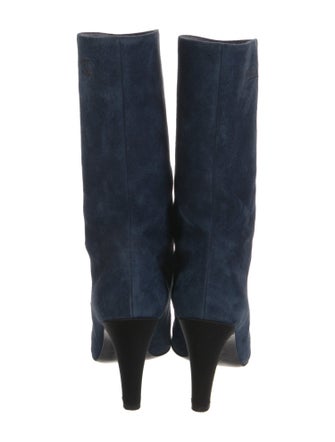 Chanel 2017 Interlocking CC Logo Boots