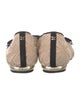 Chanel Interlocking CC Logo Lace Ballet Flats