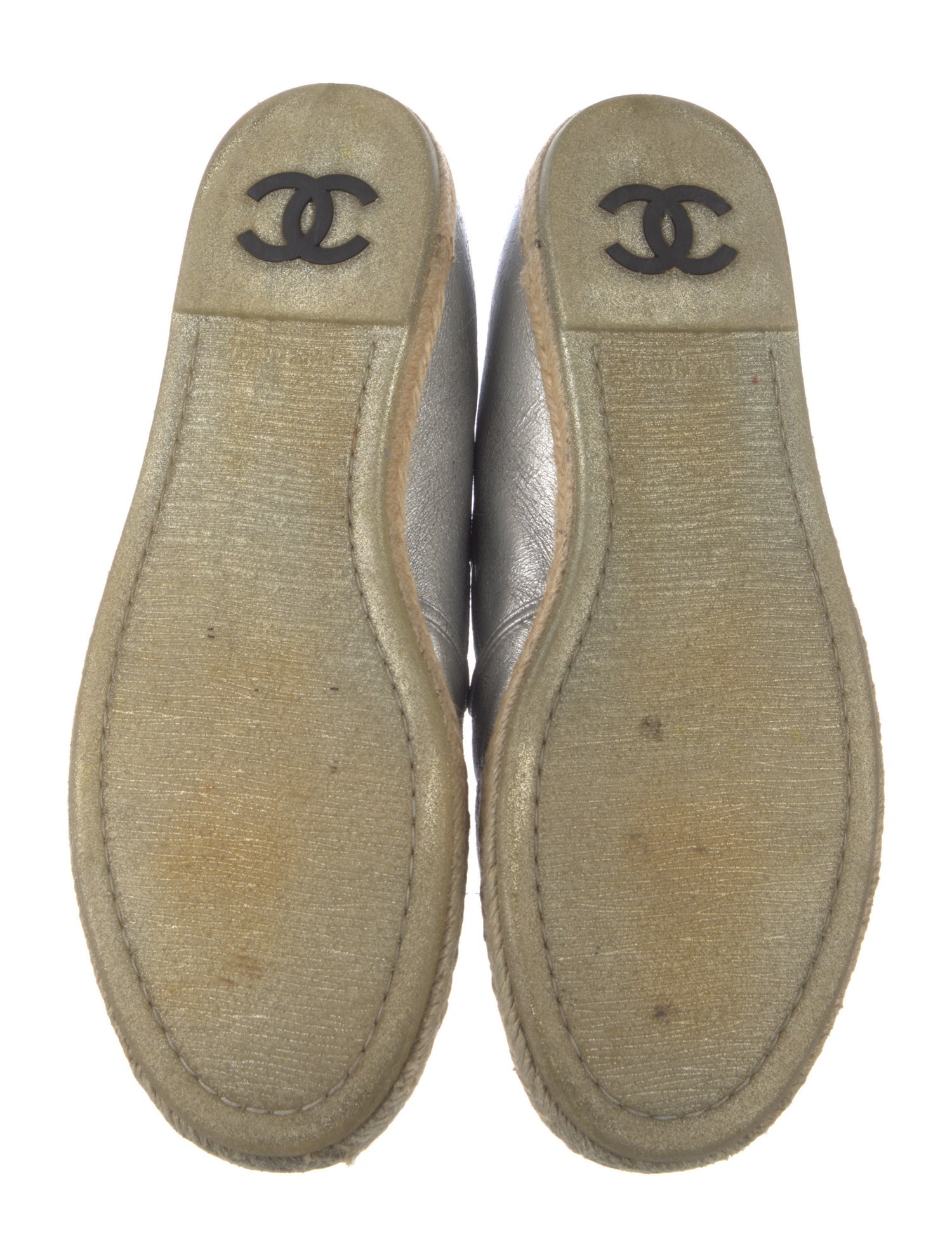 Chanel 2016 Interlocking CC Logo Espadrilles