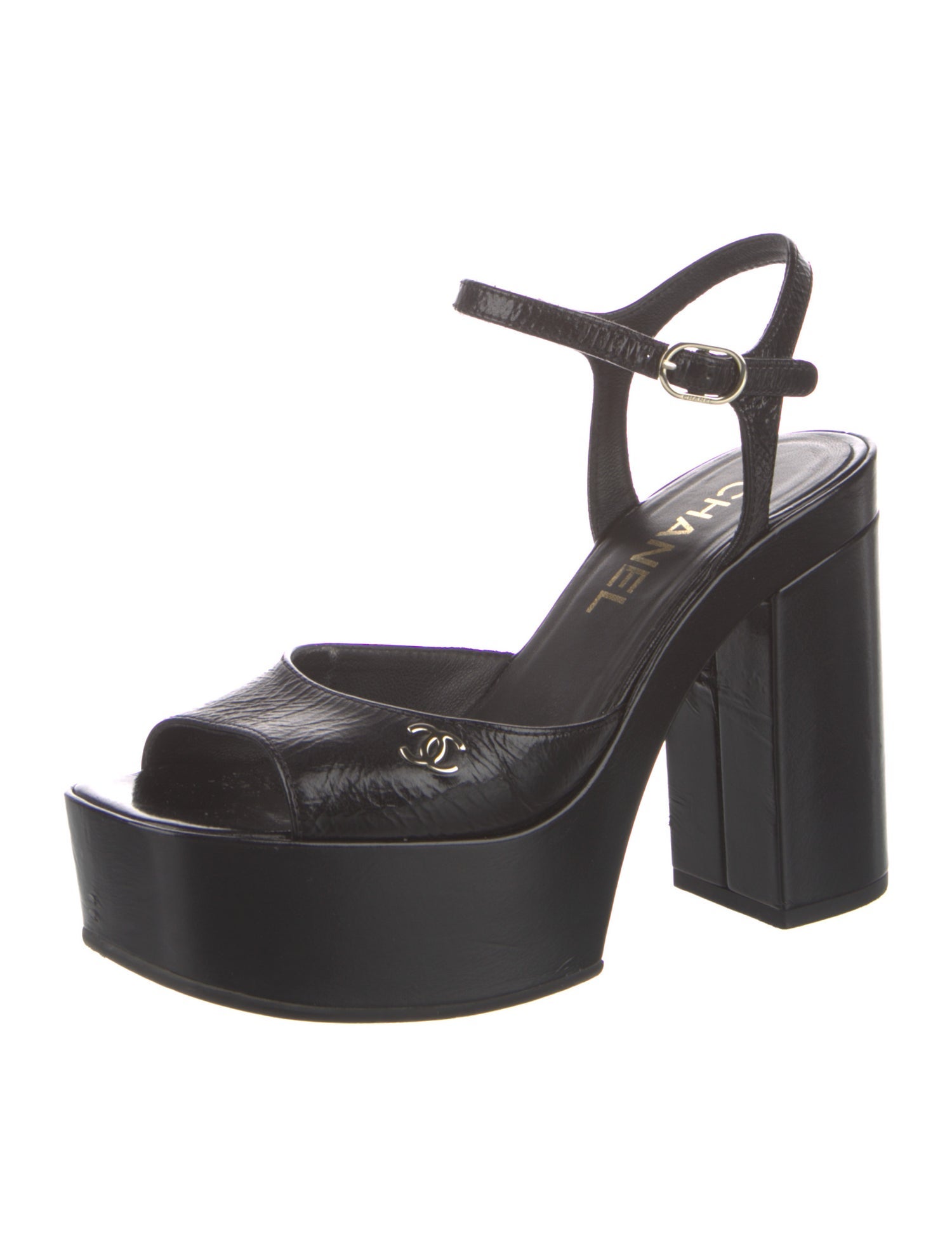 Chanel 2024 Interlocking CC Logo Slingback Pumps