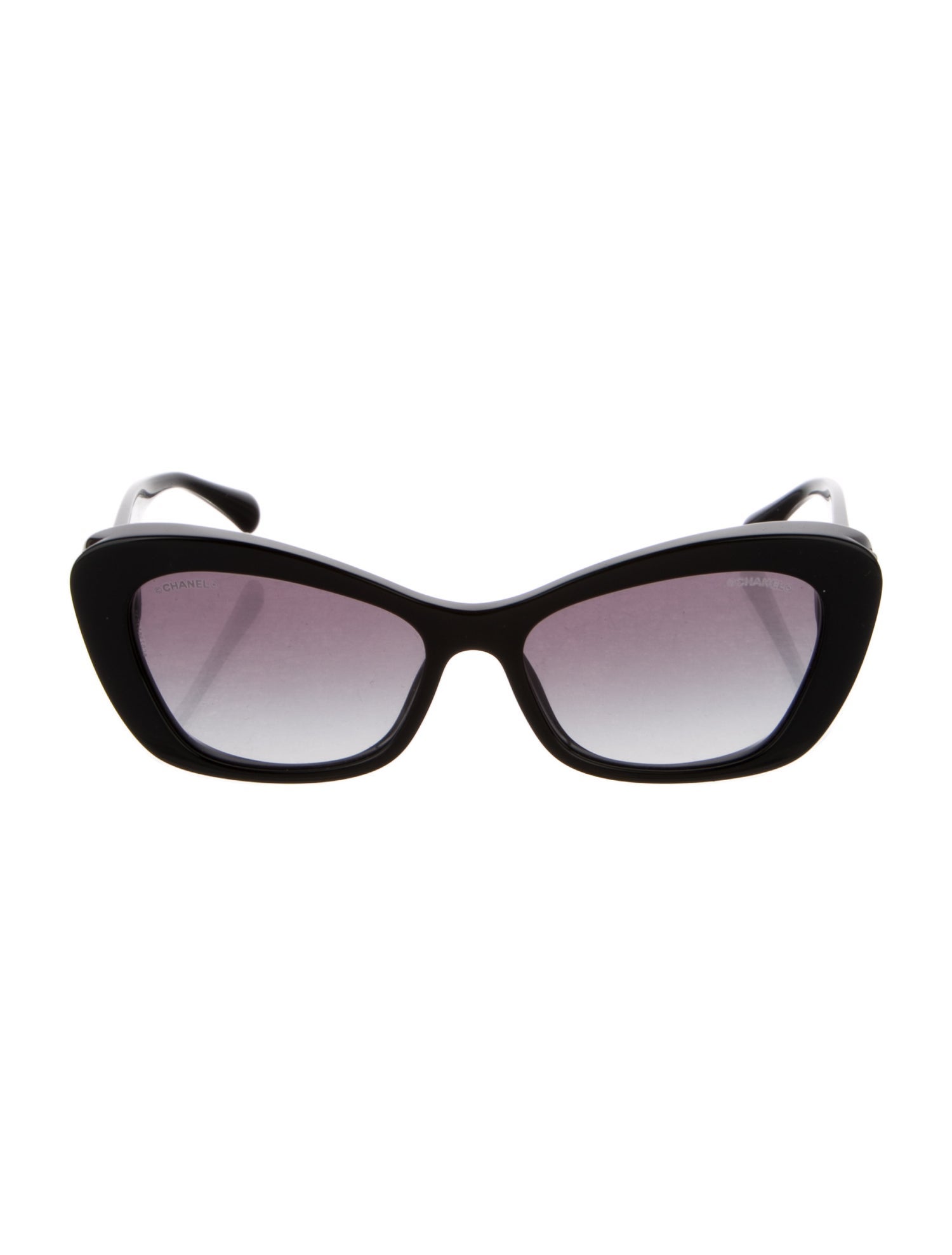 Chanel Interlocking CC Logo Cat-Eye Sunglasses