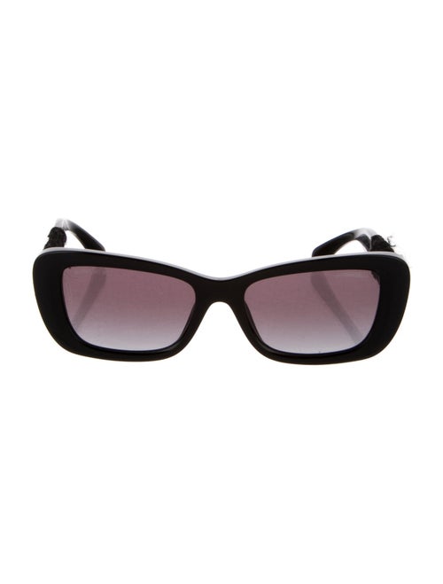 Chanel Interlocking CC Logo Square Sunglasses