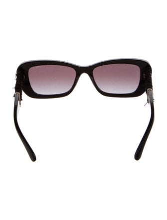 Chanel Interlocking CC Logo Square Sunglasses